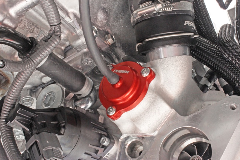 Subaru WRX Blow Off Valve - Perrin Performance - Diverter Valve - Red - `22-`25